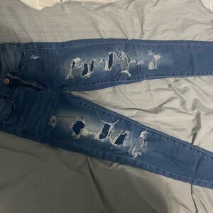 Old Navy ripped skinny jeans